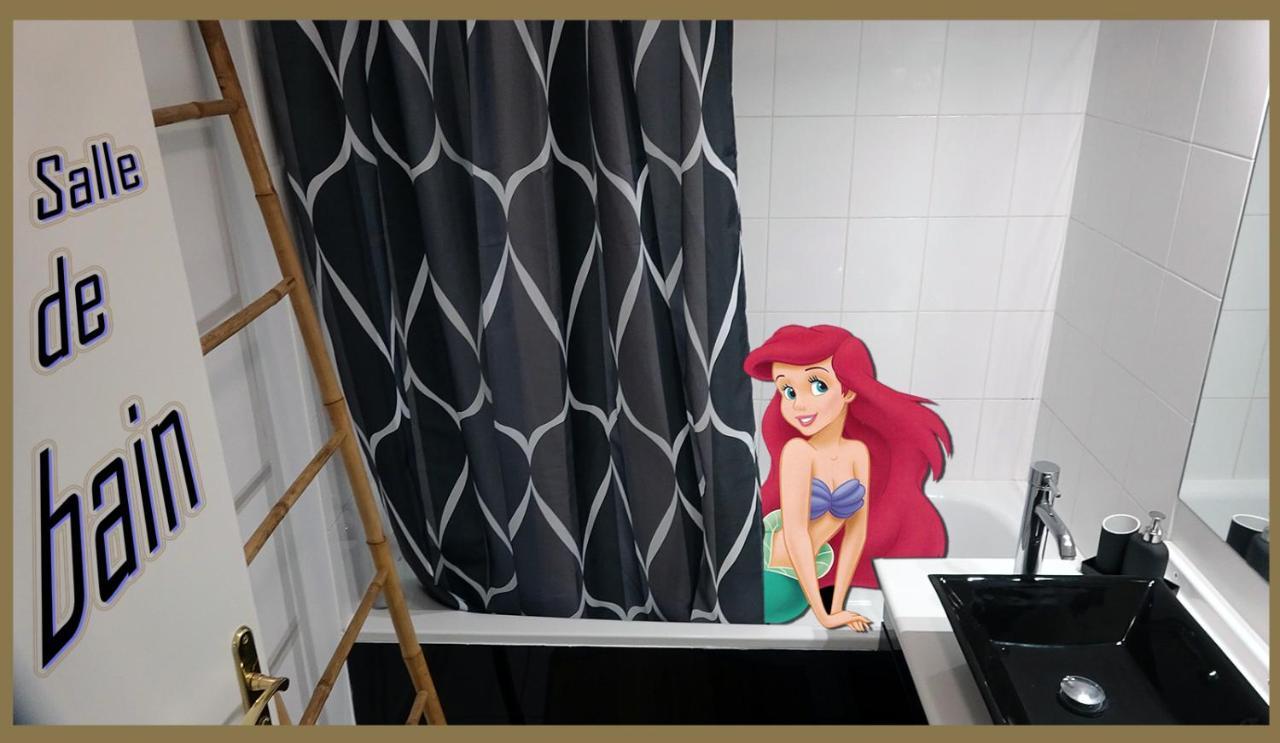 Appartement Avec Salle De Jeux Privee,10Min De Disney Transport En Commun 6 Couchages Chanteloup En Brie Exterior foto