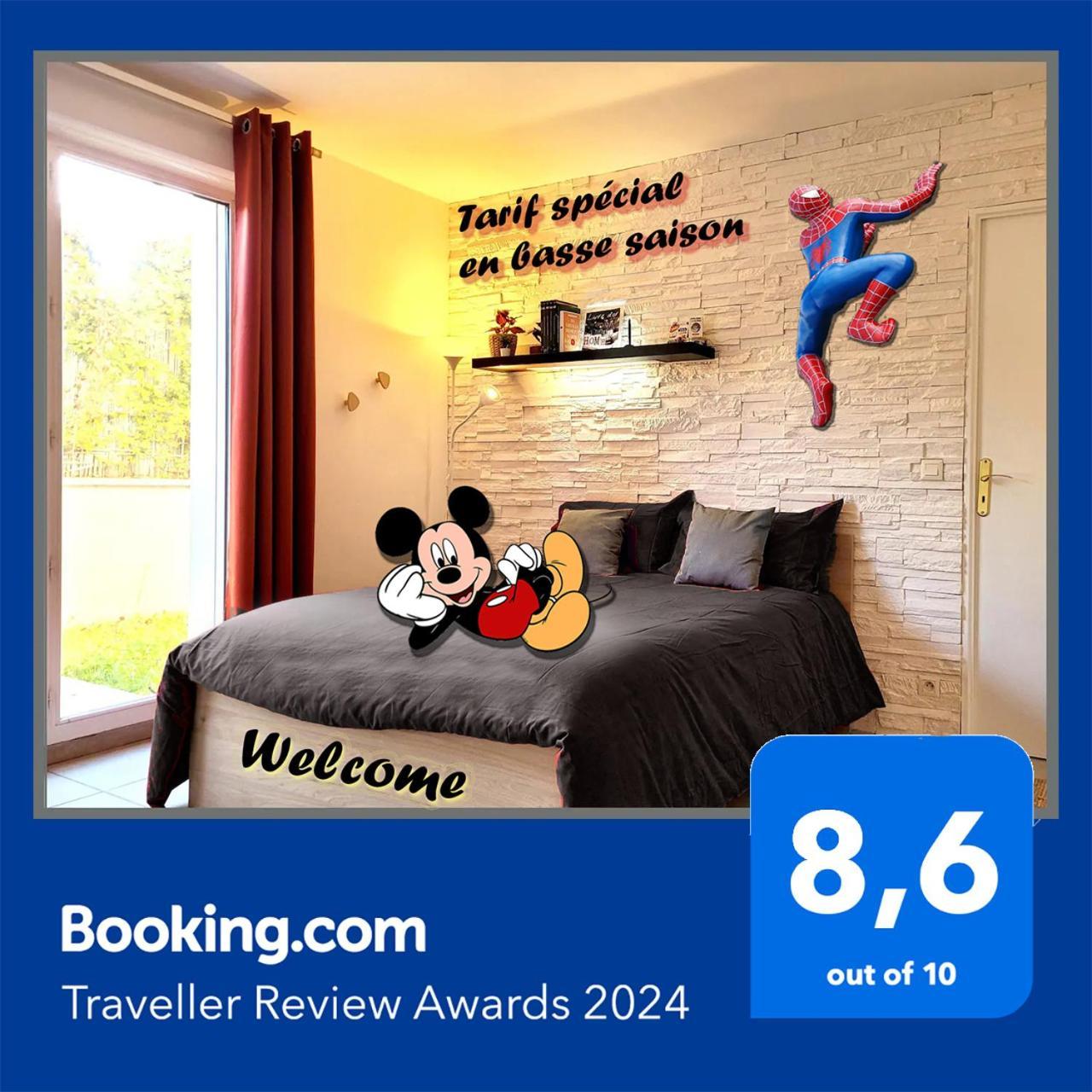Appartement Avec Salle De Jeux Privee,10Min De Disney Transport En Commun 6 Couchages Chanteloup En Brie Exterior foto